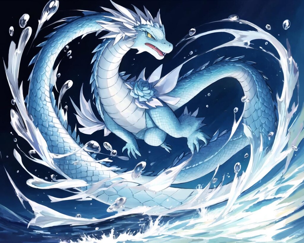 双子のドラゴン娘