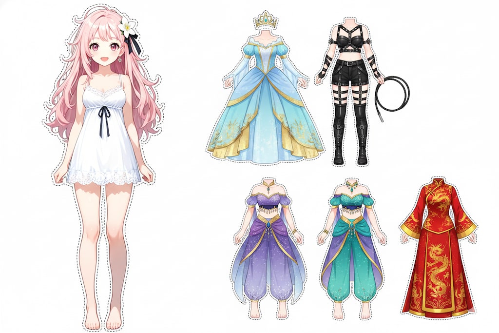 王女様お着替えセット
