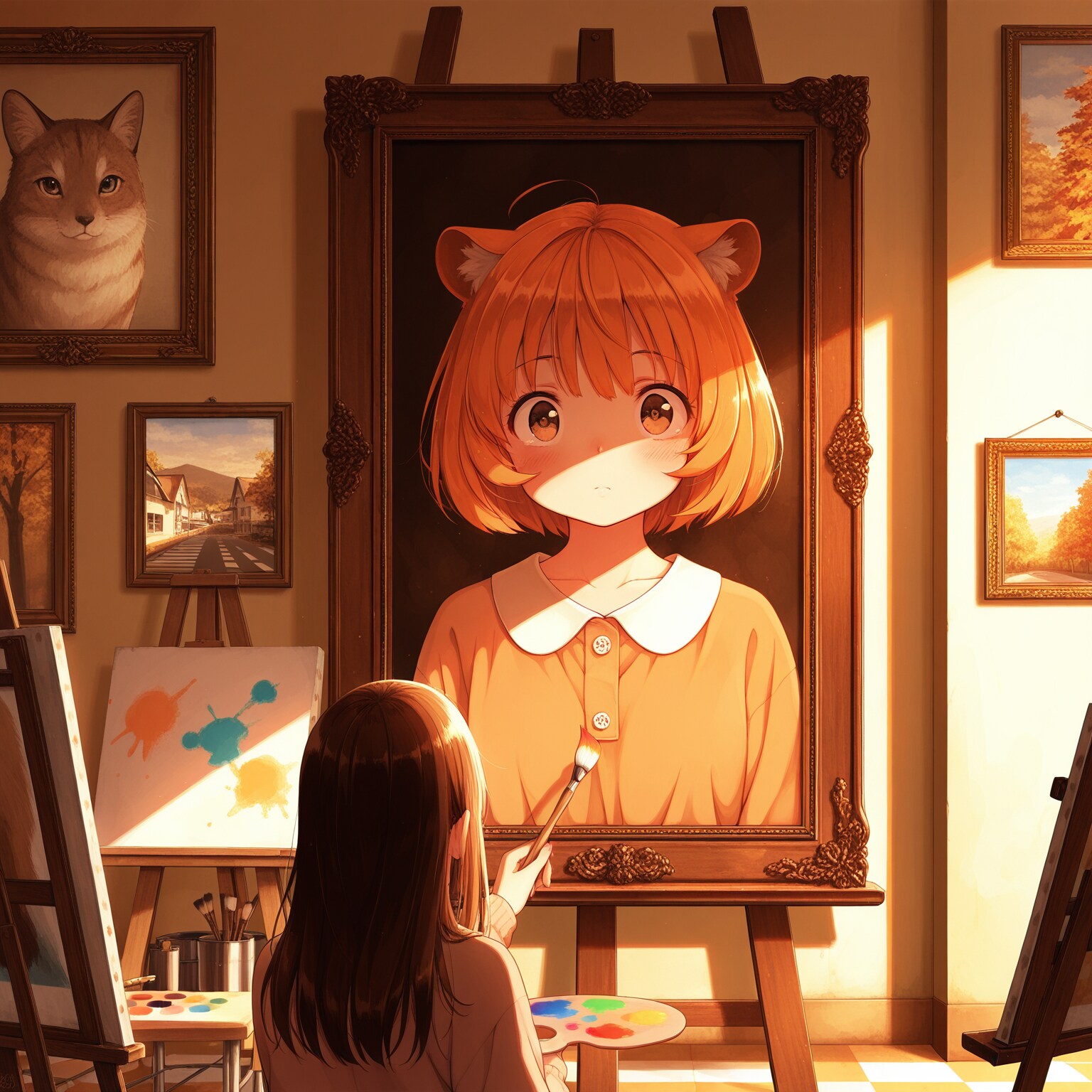 芸術の秋 2 | の人気AIイラスト・グラビア