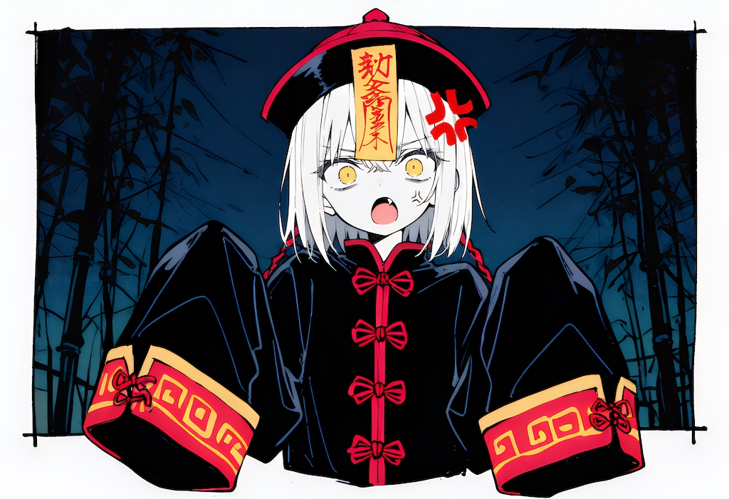 キョンシー、キレた