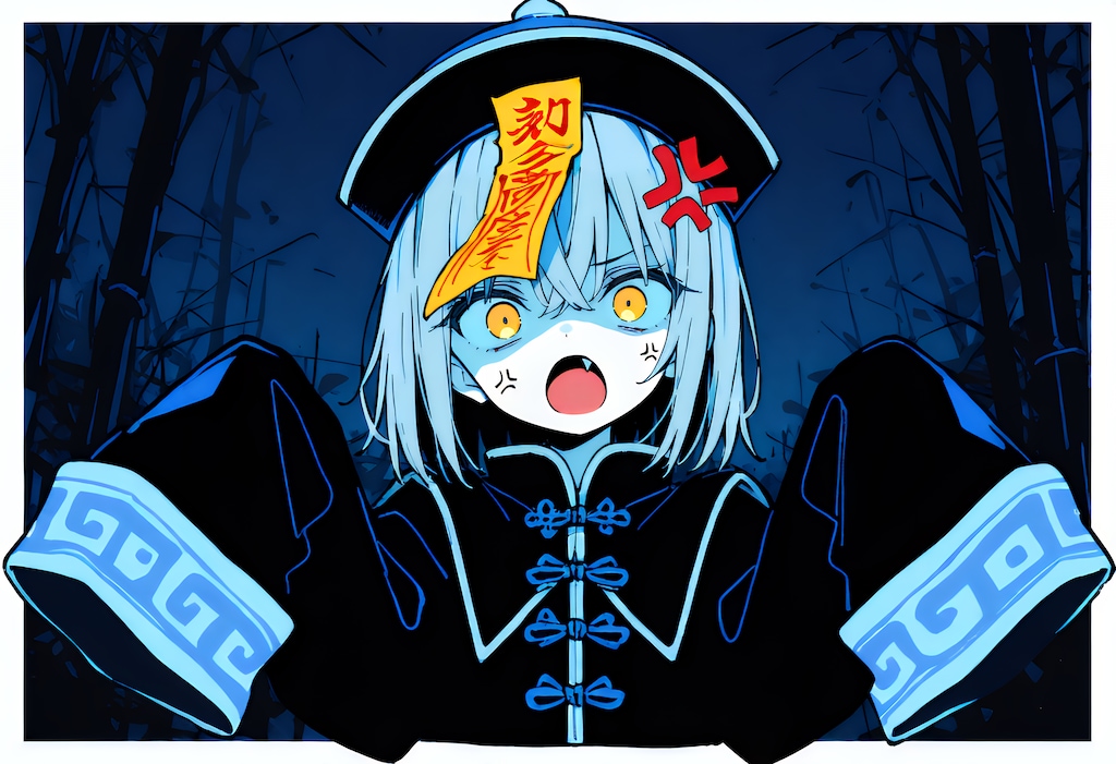 キョンシー、キレた