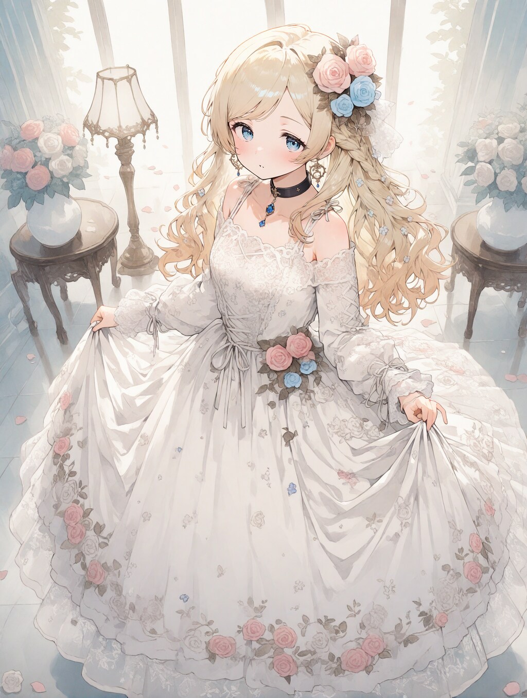 眠たげな眼をした御令嬢