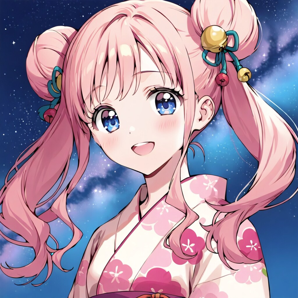 浴衣女子七変化-LILAC