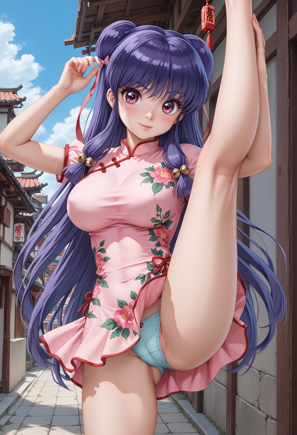 「乱馬、●す💢」シャンプーちゃん😱【model：waiANIHENTAIPONYXL_v60】