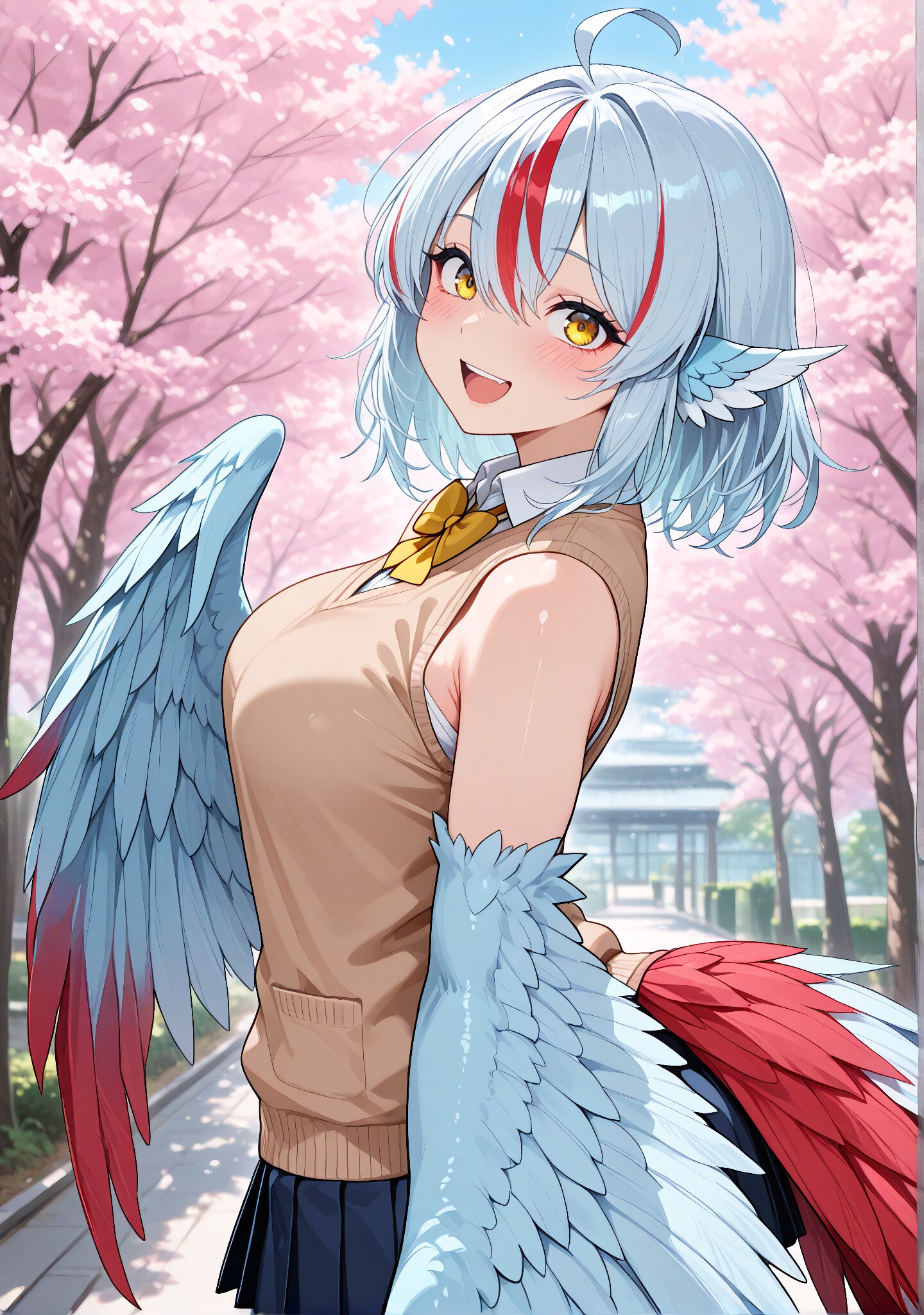 桜がきれいだね | シエル | の人気AIイラスト・グラビア