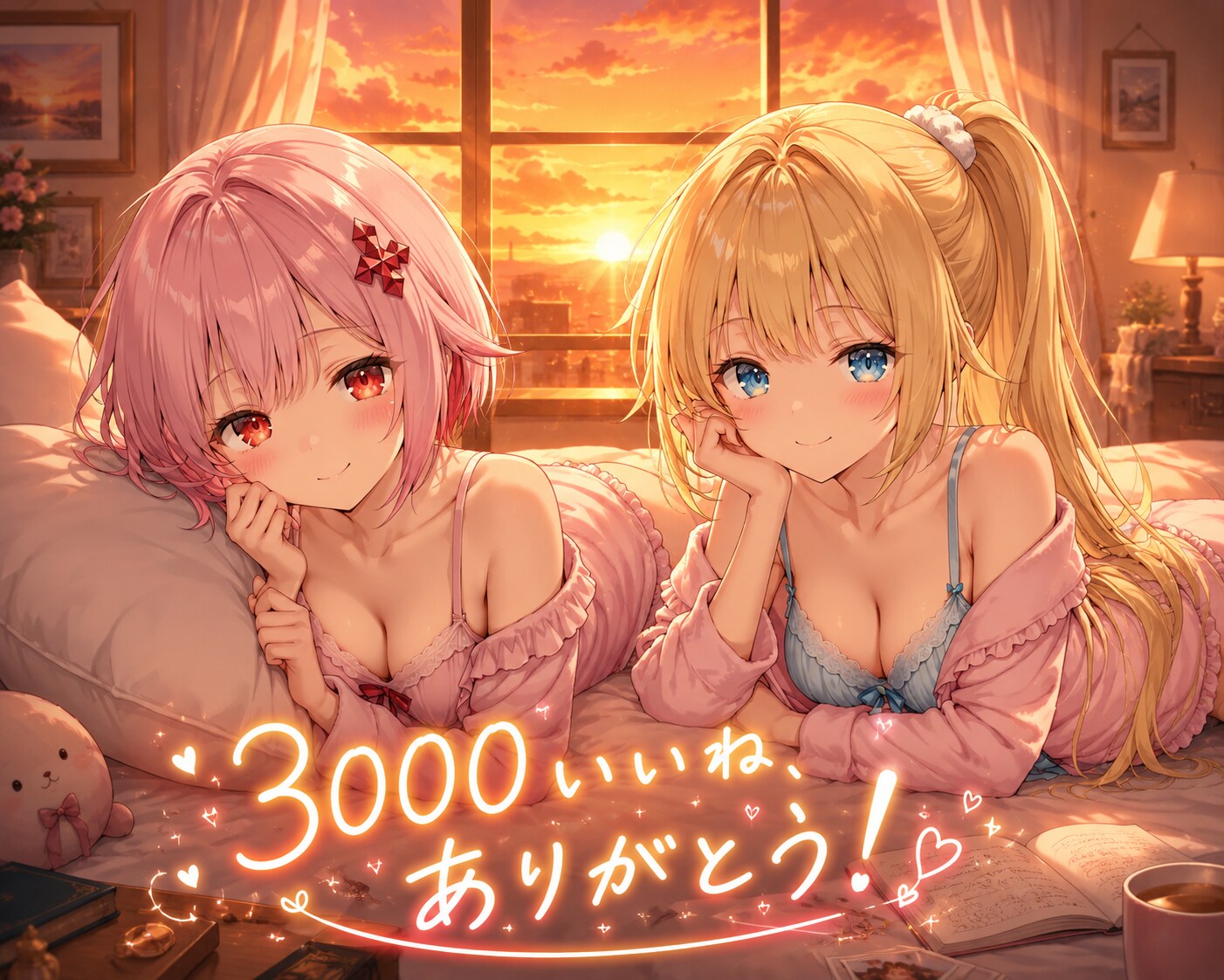 3000いいね、ありがとう！