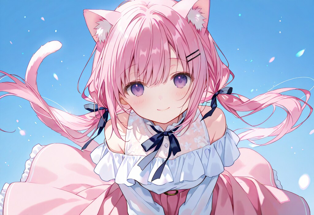 桜舞う、空色のネコミミ・ファンタジー