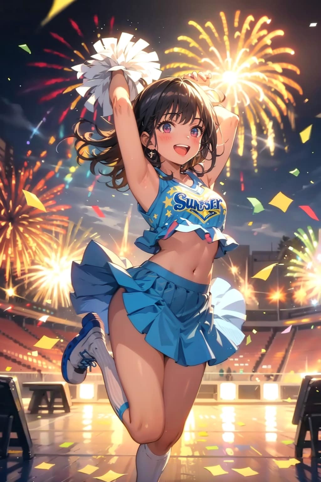 美少女チアガール