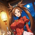 チャーハンを作るエプロンコスプレ料理人人妻 11枚目