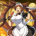 チャーハンを作るエプロンコスプレ料理人人妻 4枚目