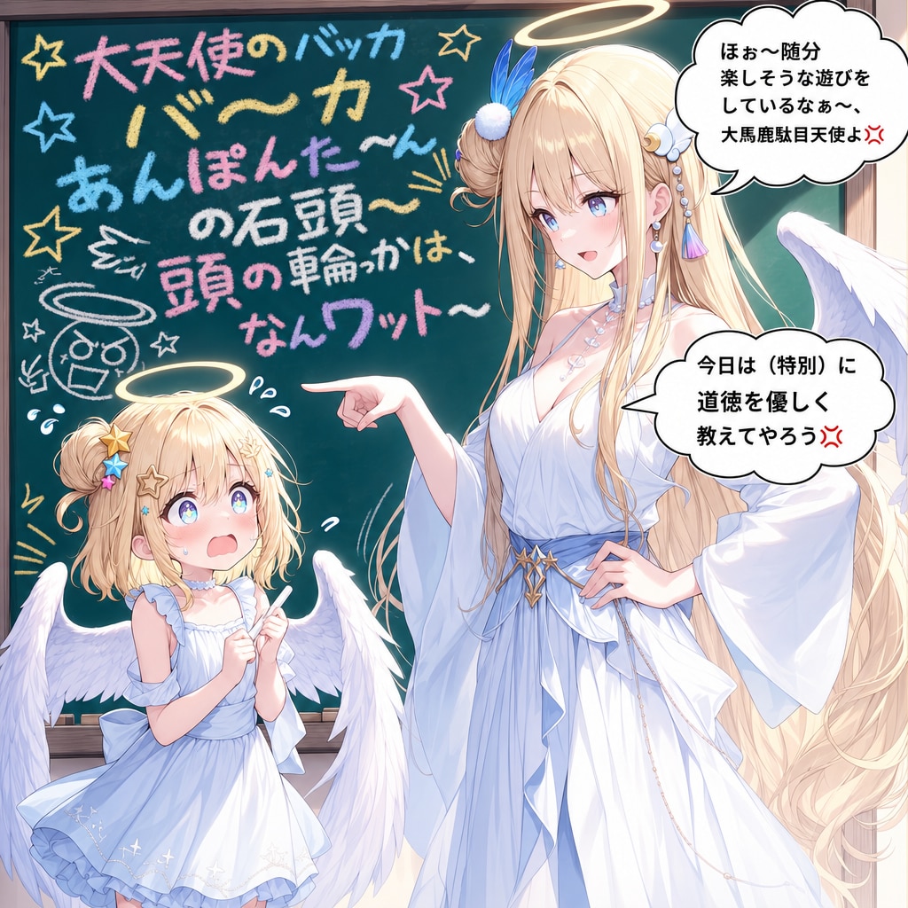 お馬鹿な駄天使ちゃん