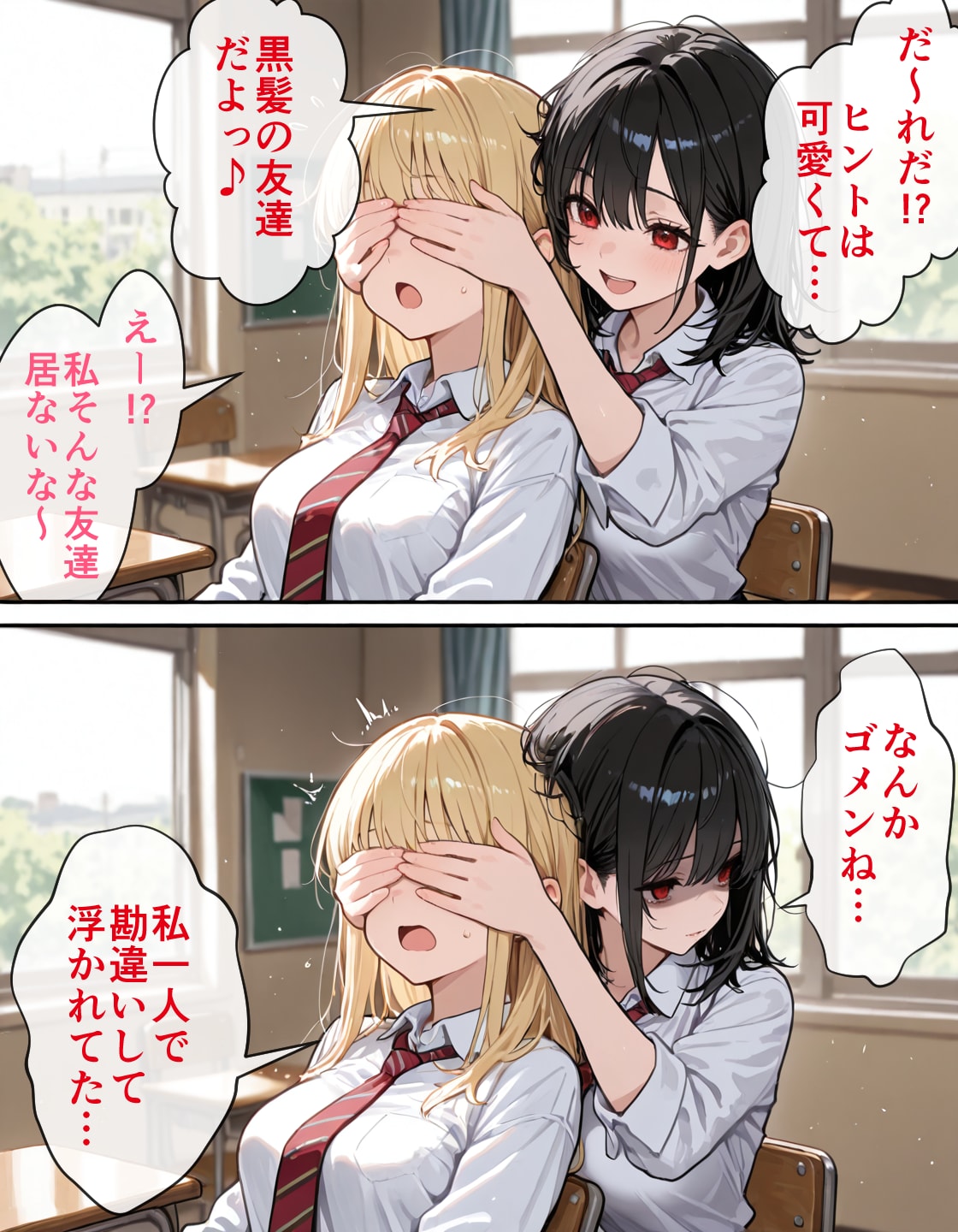 だ～れだ