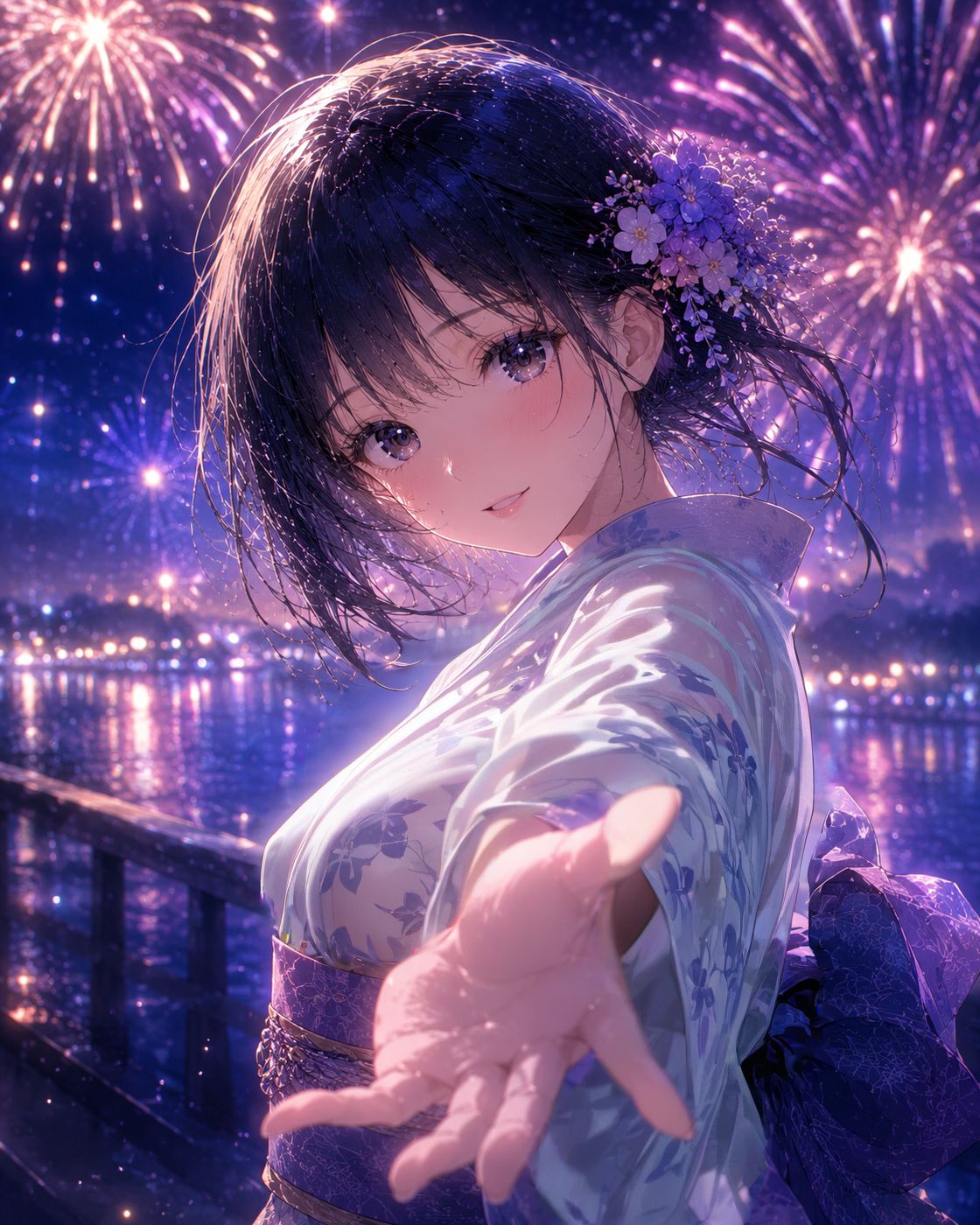 夏祭りの夜