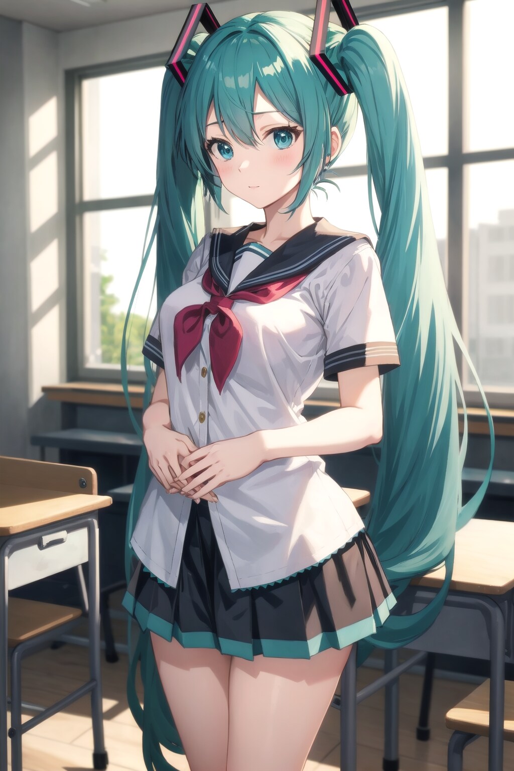 セーラー服のミクさん