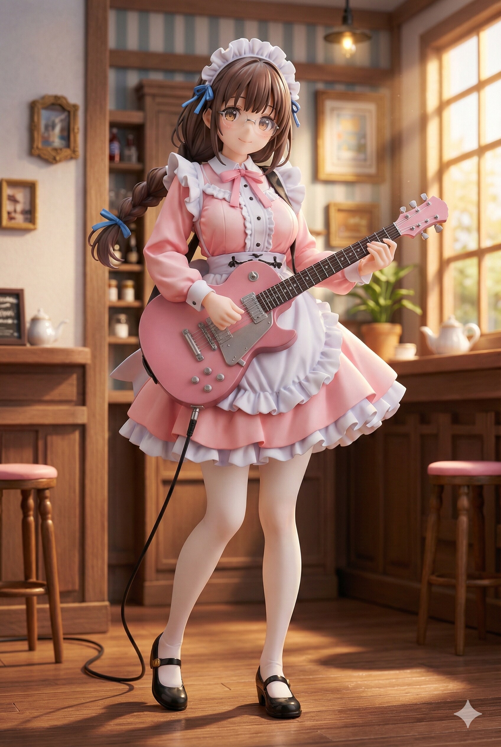 ♪違う色のメイド服〜