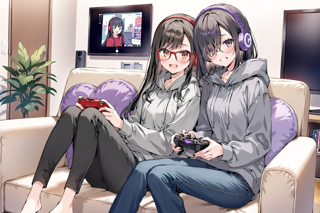 すみれちゃんとゲーム