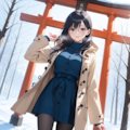 部長と冬デート? 5枚目