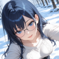 部長と冬デート? 7枚目