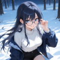 部長と冬デート? 8枚目