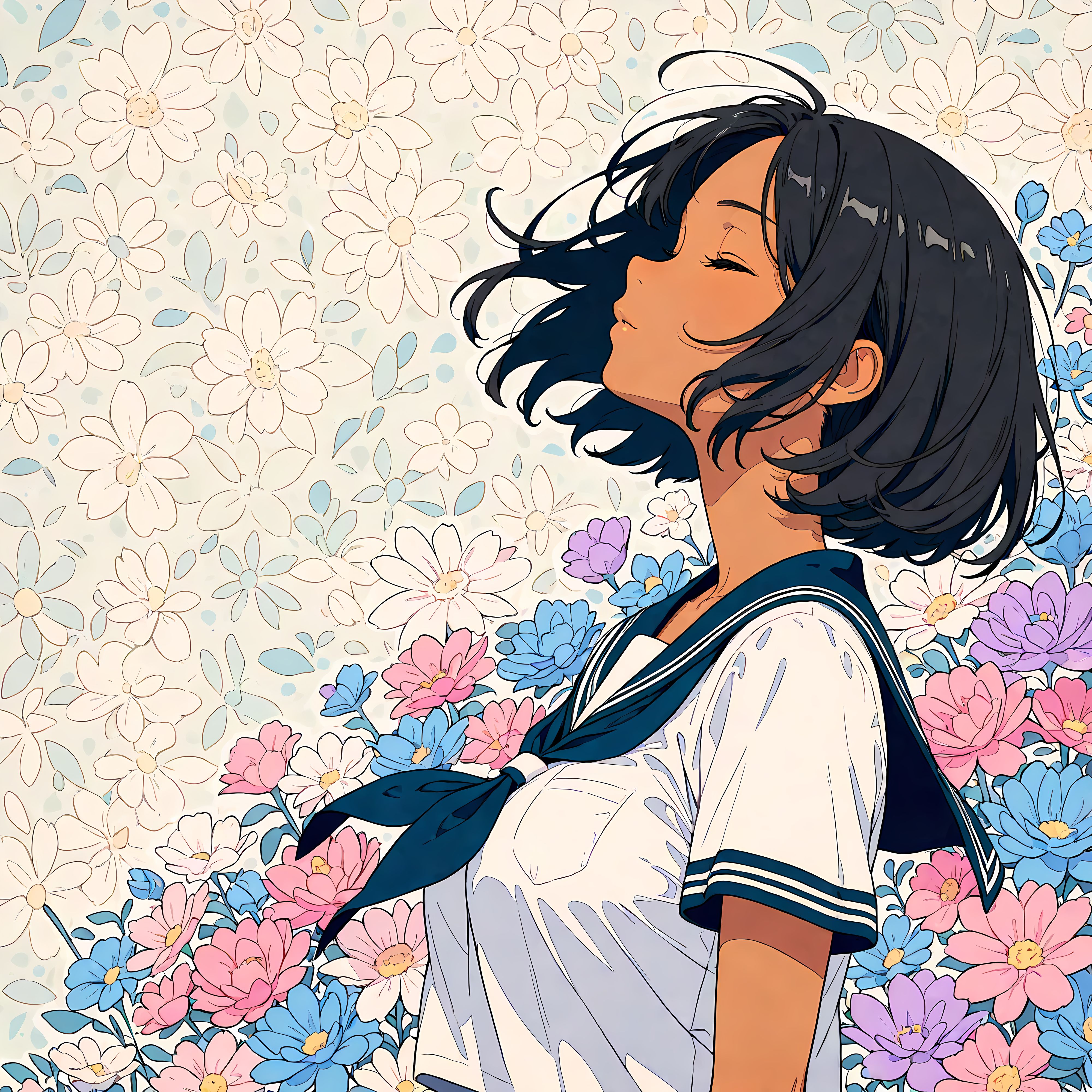 花 | の人気AIイラスト・グラビア