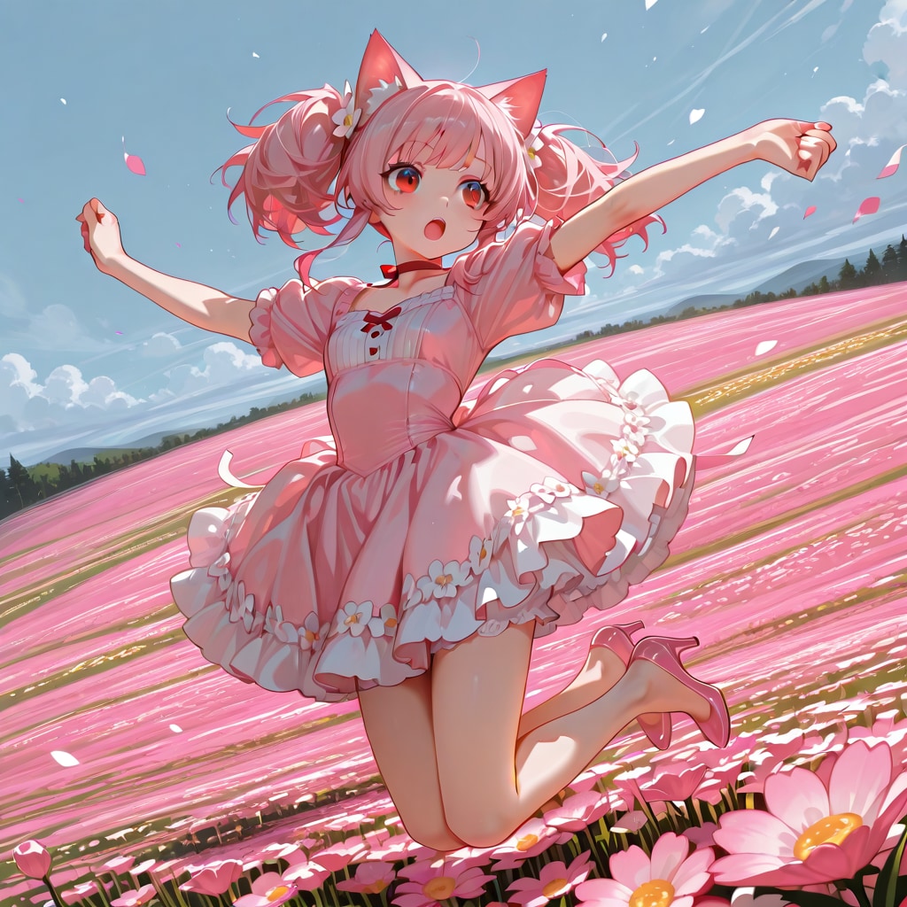 猫耳ツインテール3 | の人気AIイラスト・グラビア