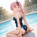 女の子座り 2枚目