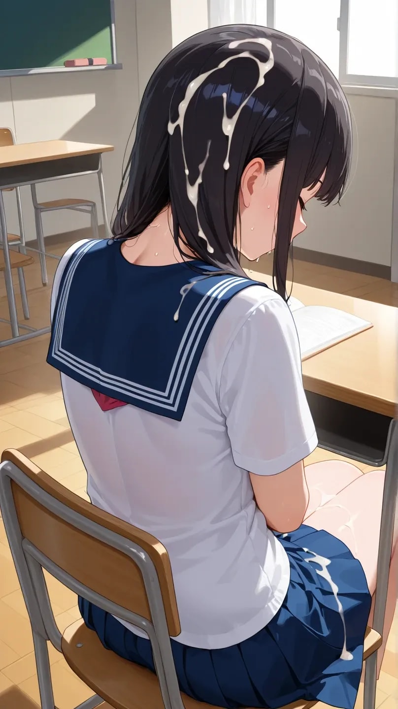 居眠り娘にいたずら