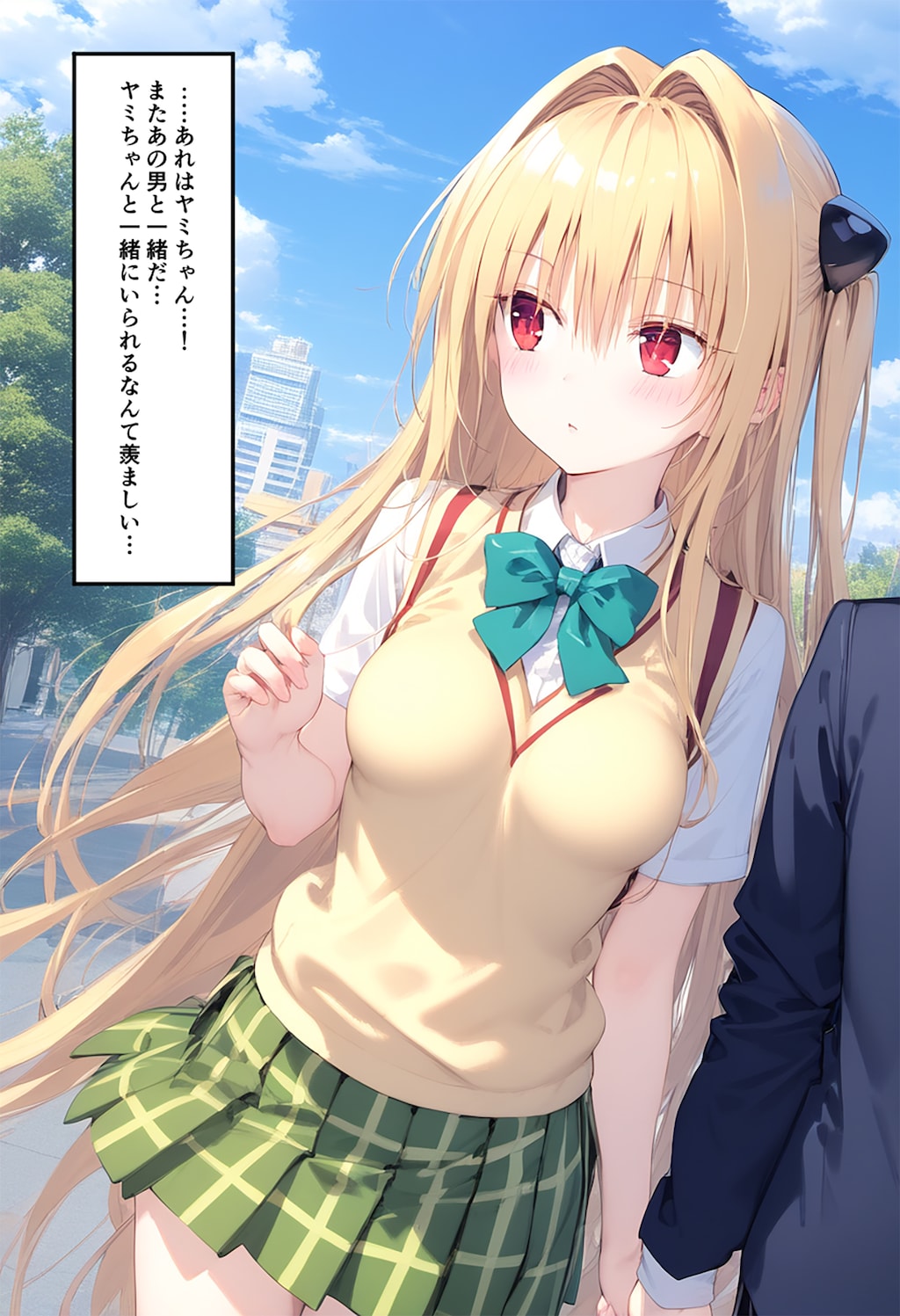 …あれはヤミちゃん…！