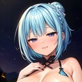 二次おっぱいポロリ304《青髪謎ランジェリー》 9枚目