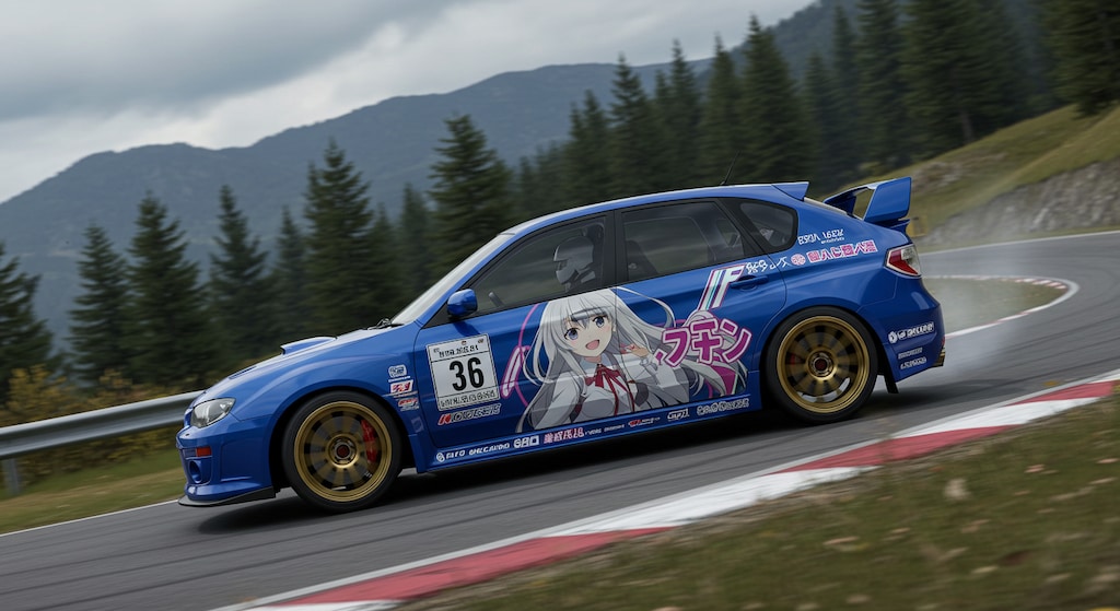 インプレッサ痛車