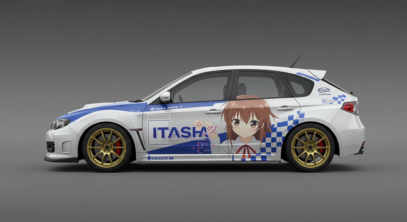 インプレッサ痛車 | の人気AIイラスト・グラビア