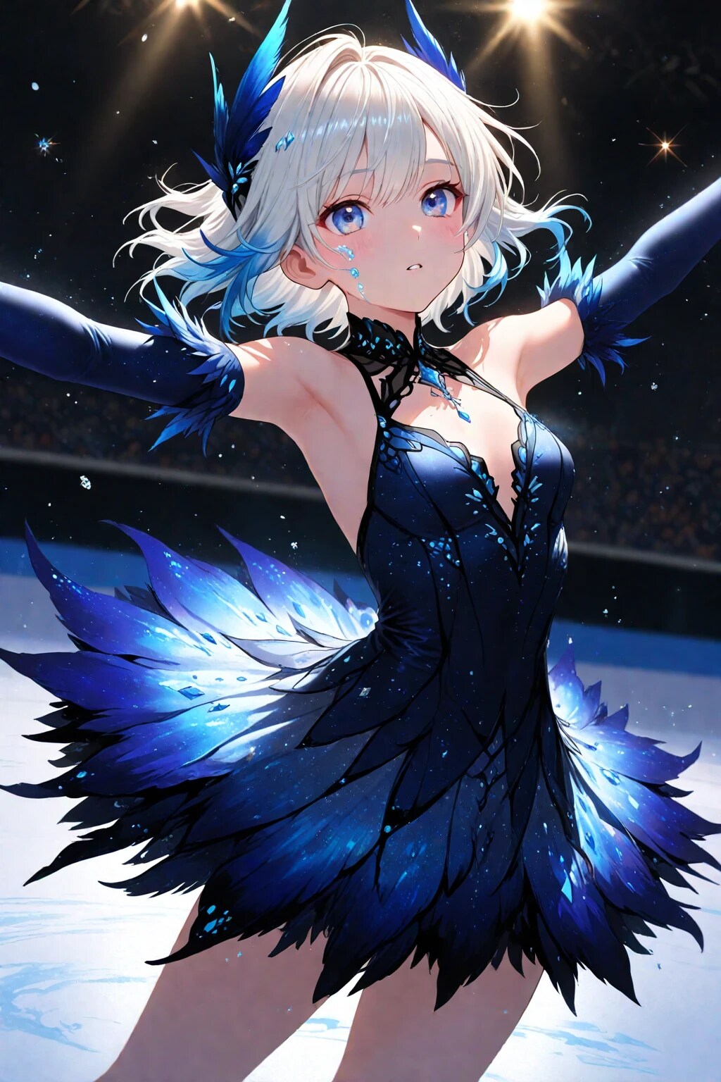 フィギュアスケートをやってみた！ | の人気AIイラスト・グラビア