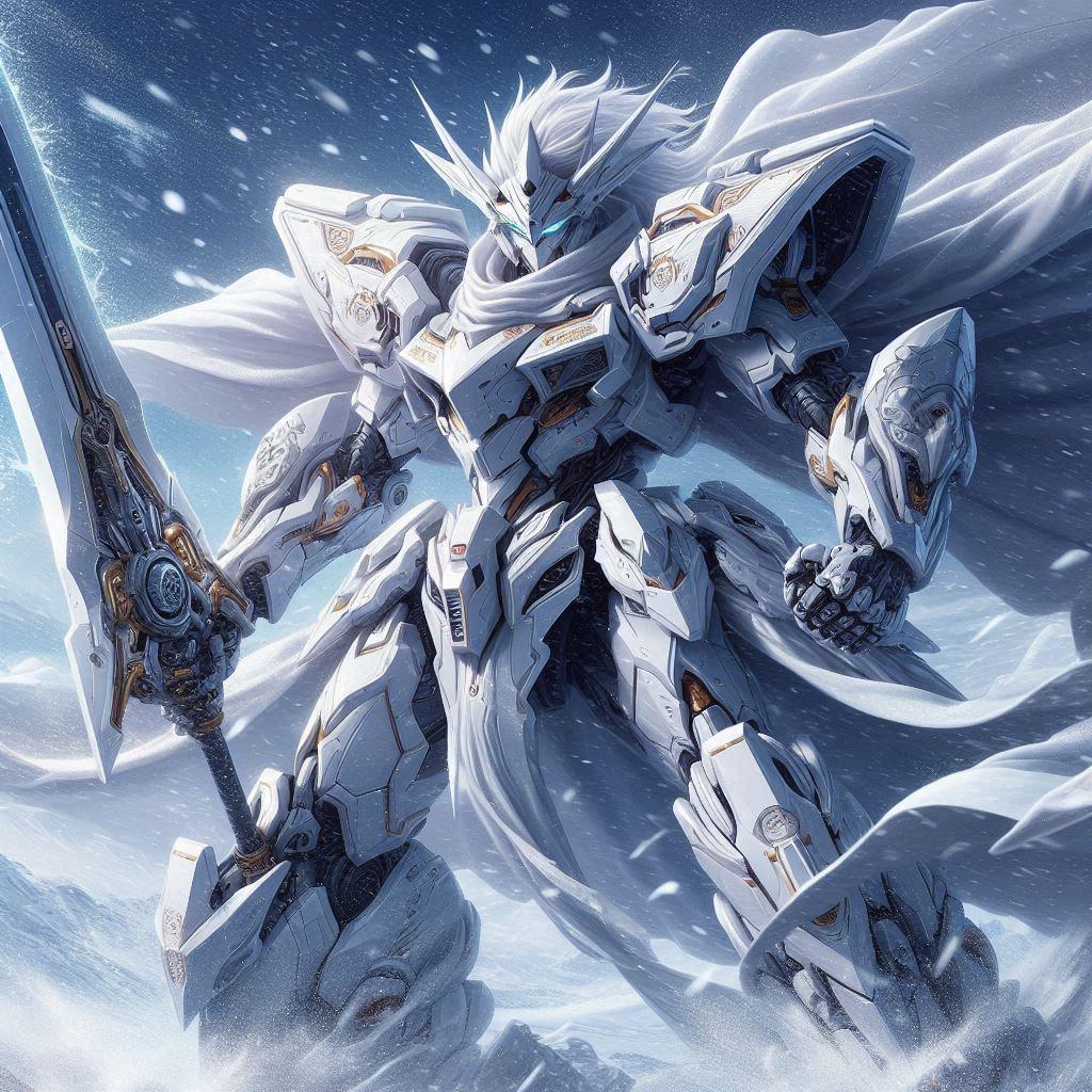 冬将軍ロボ！雪山に現る！！