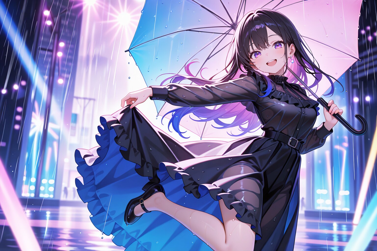 雨に踊れば