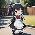メイドちゃんと夏の思い出 6枚目