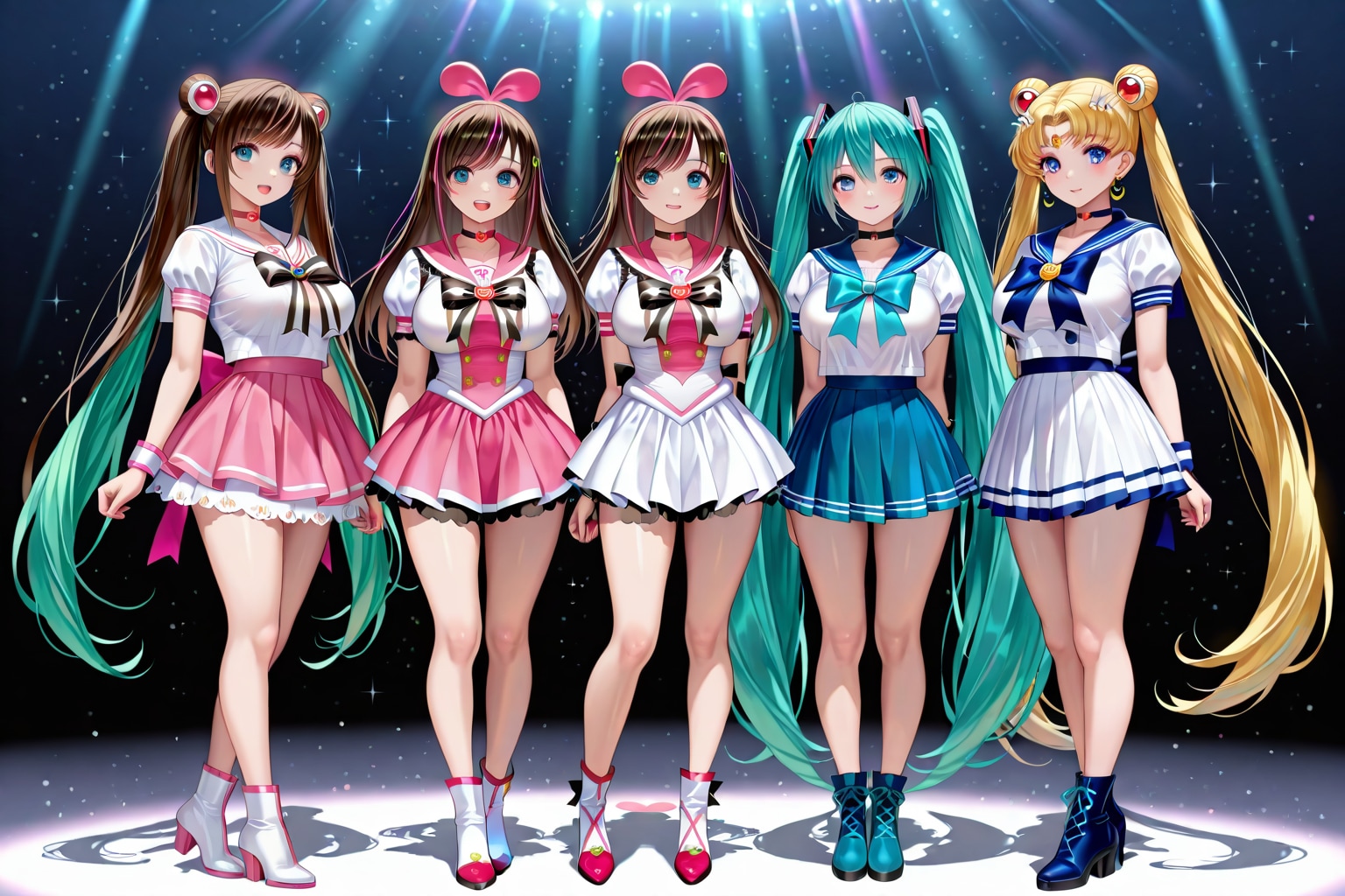 可愛い姉妹パート2♪ | の人気AIイラスト・グラビア