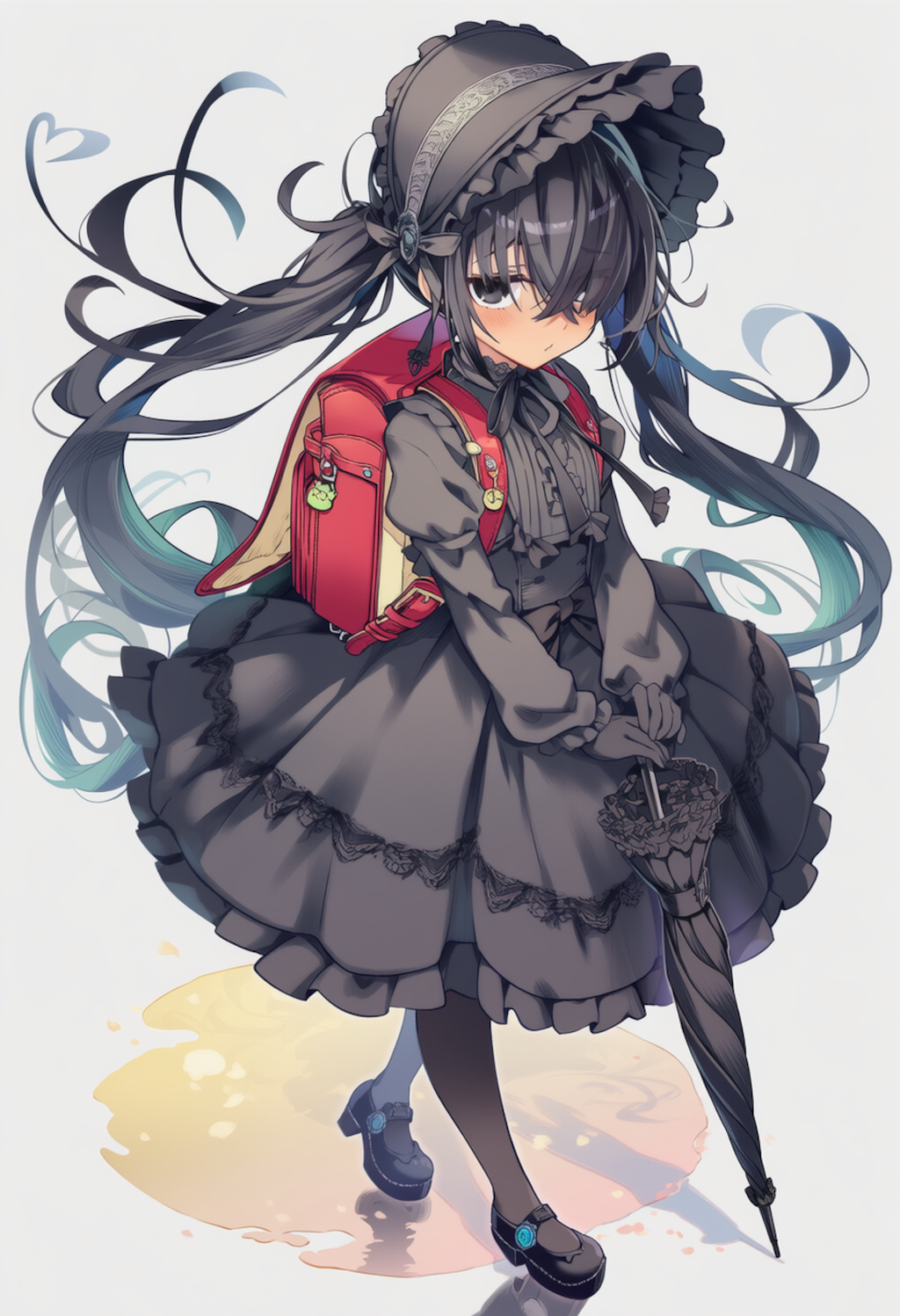 褐色ロリィタ〇学生