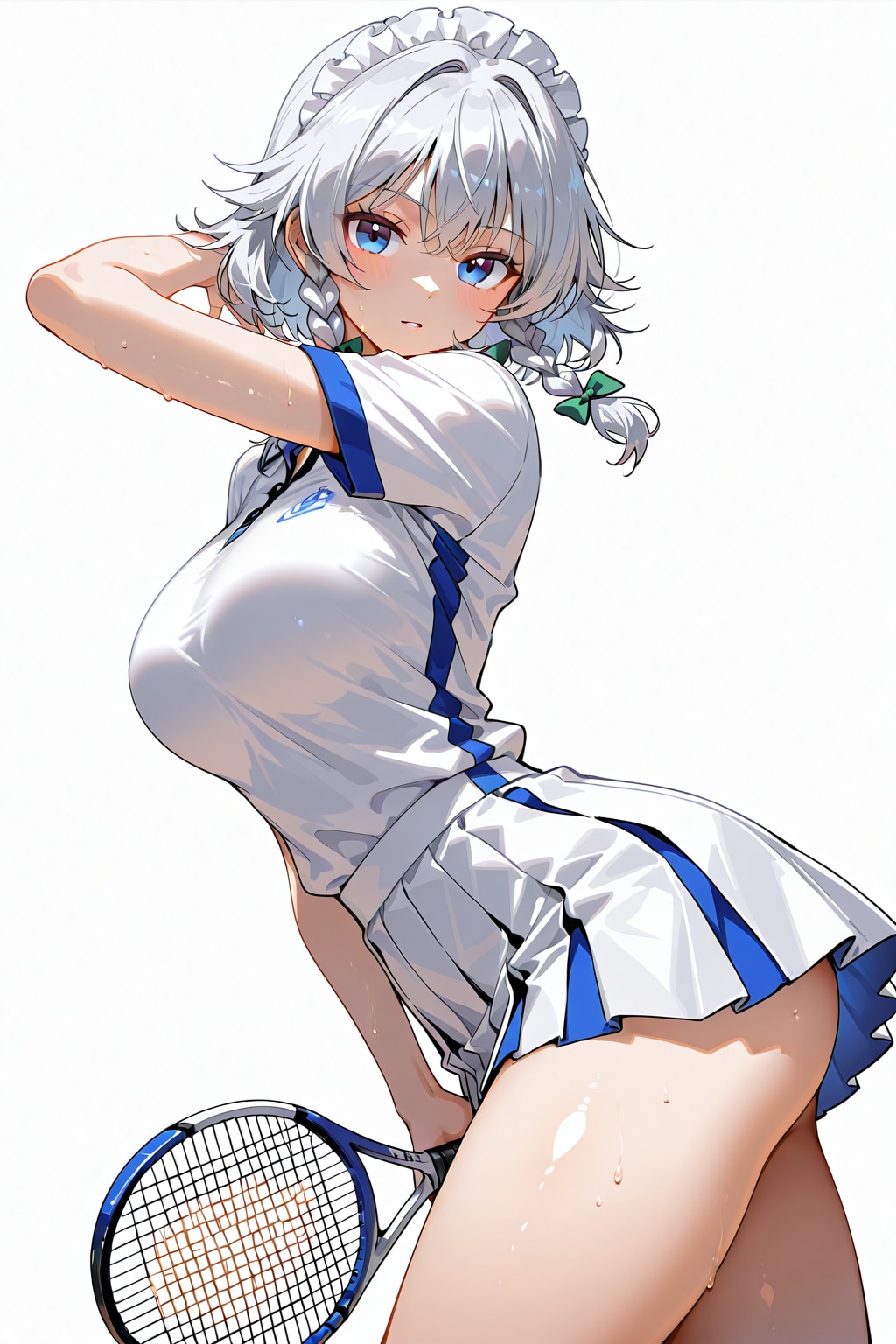 テニスウェア姿の咲夜♥