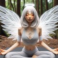 ヨガ中の天使 12枚目