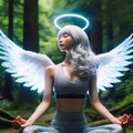 ヨガ中の天使 6枚目
