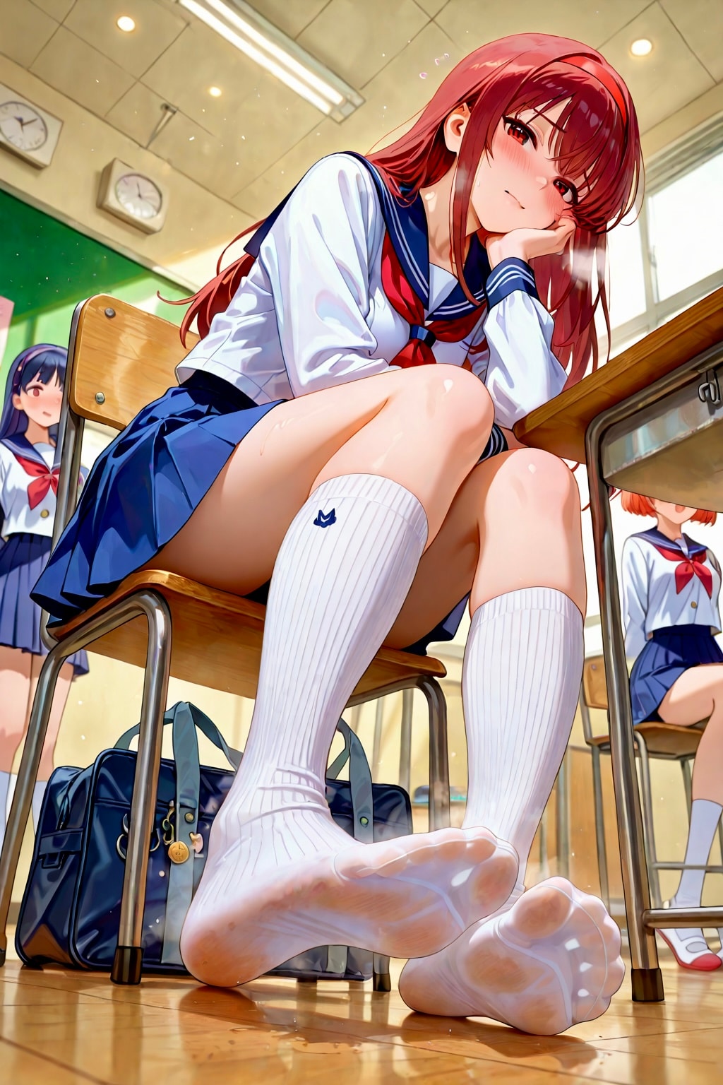足裏けっこう蒸れたよ