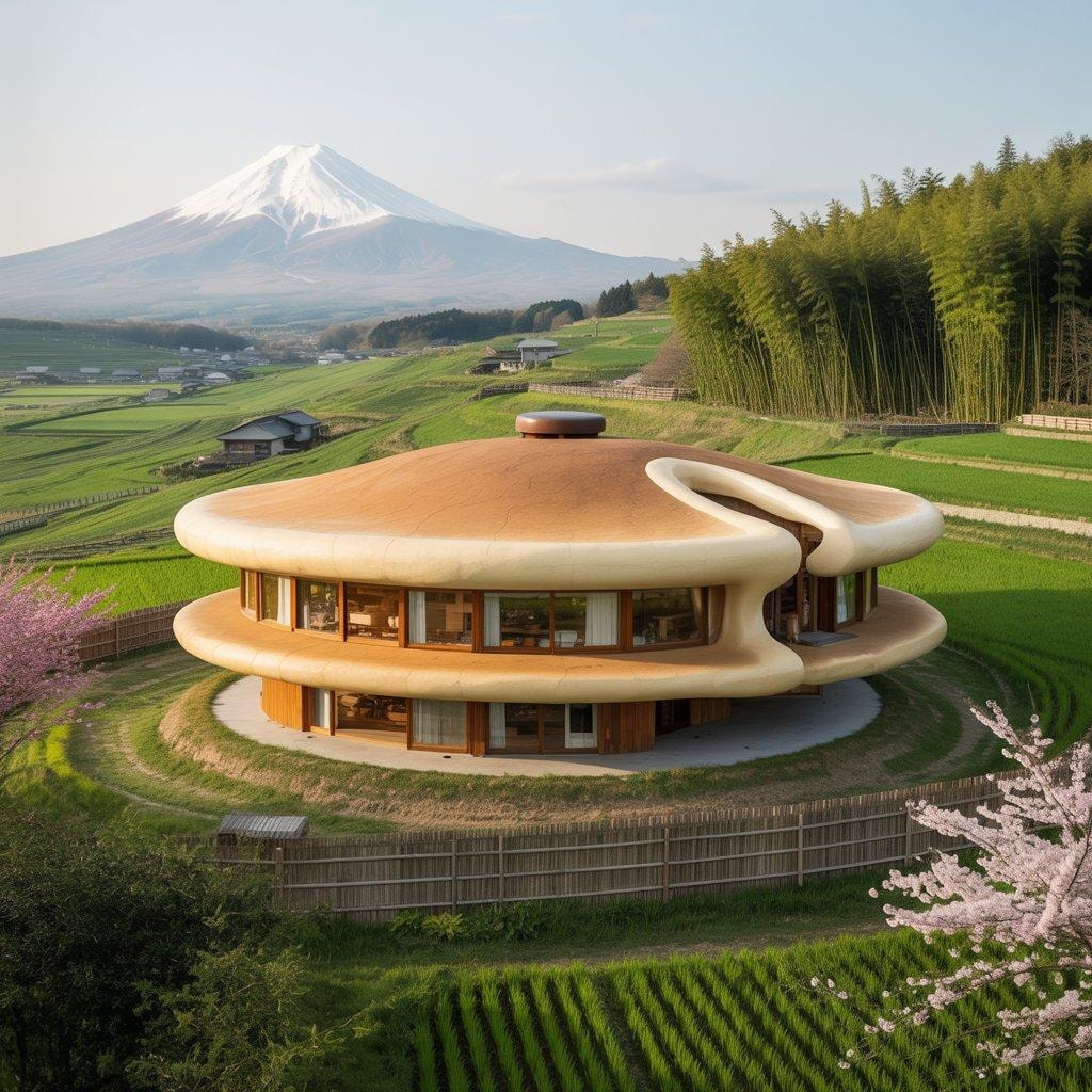 ホットケーキ風の家