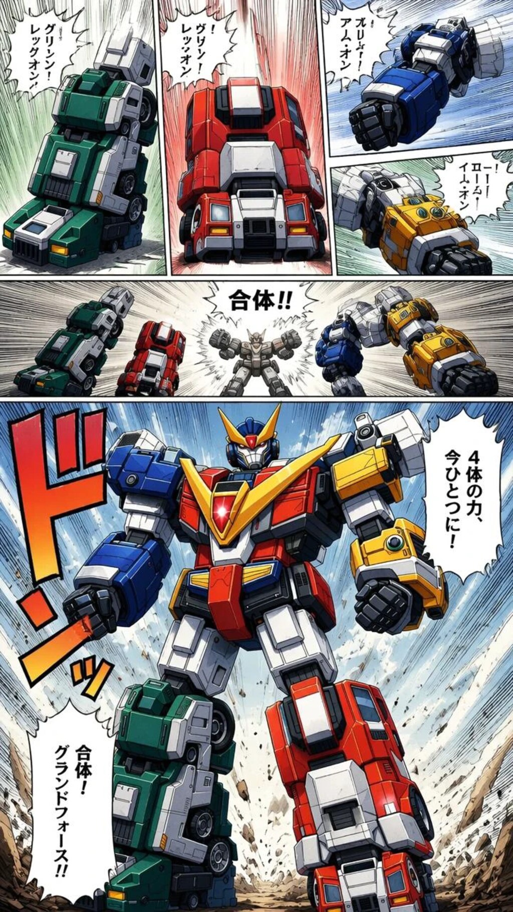 合体!グランドフォース!!