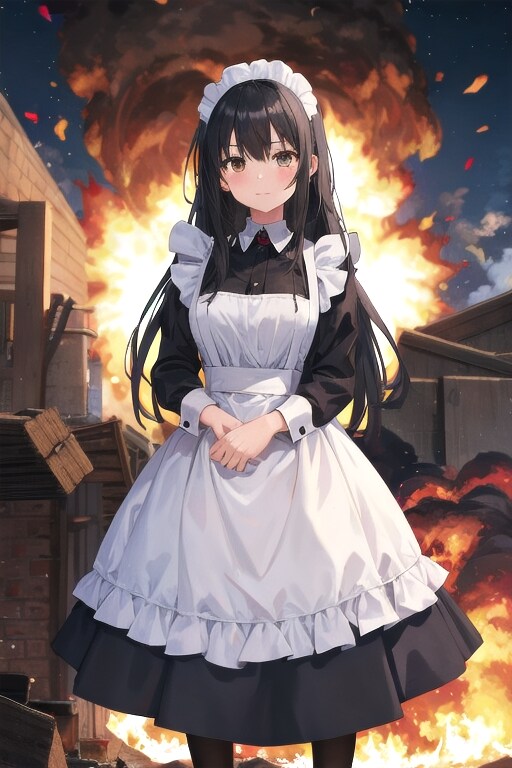 さくらちゃん爆発 | の人気AIイラスト・グラビア