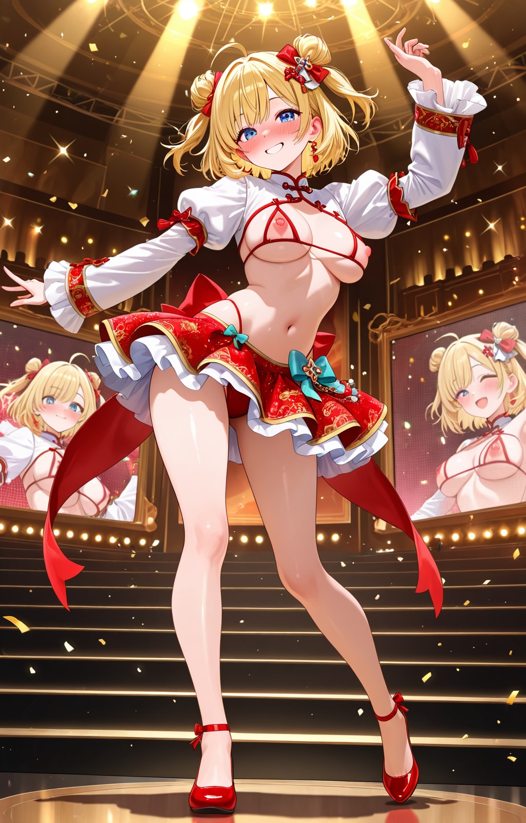 アイドル新衣装お披露目ステージ