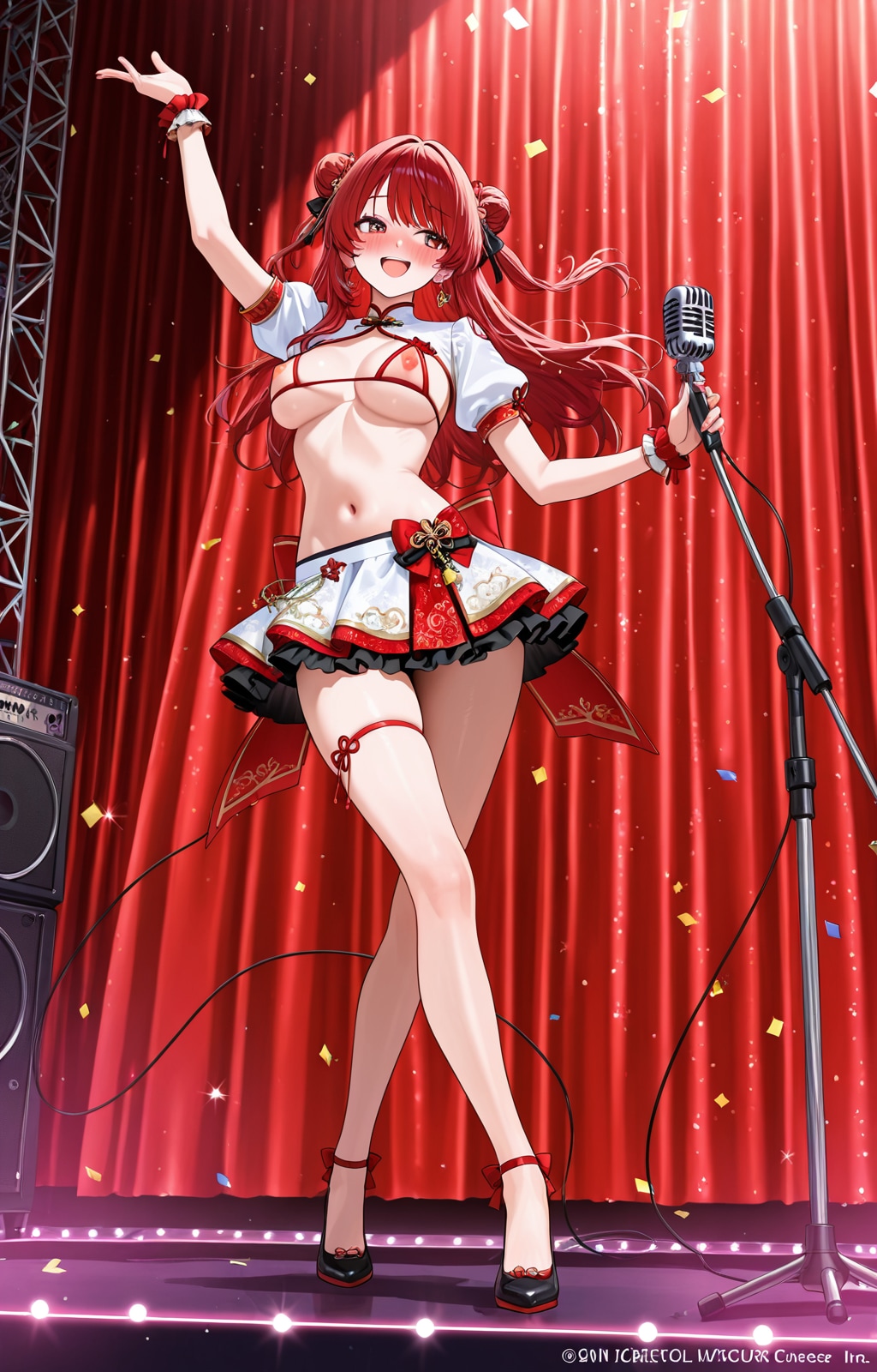 アイドル新衣装お披露目ステージ