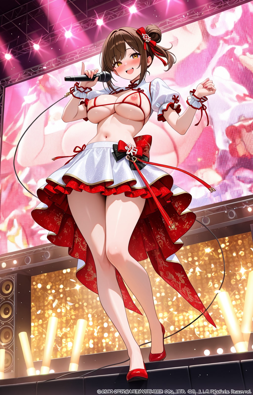 アイドル新衣装お披露目ステージ