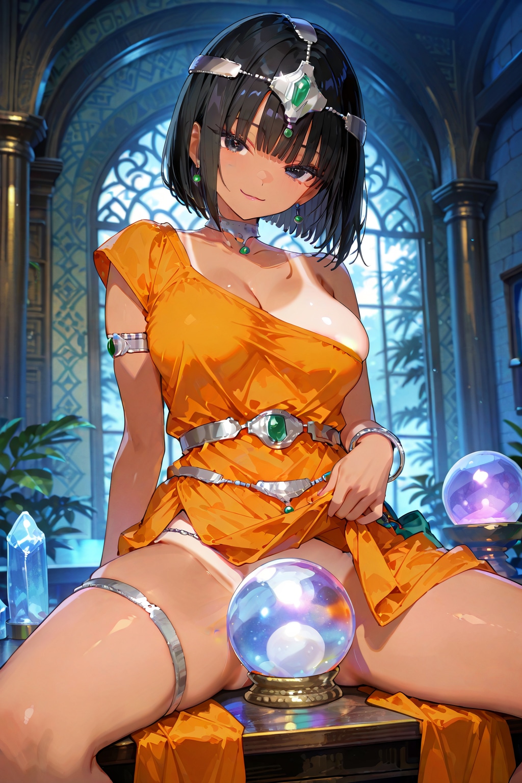 コスプレしてみた日焼け跡娘ちゃん