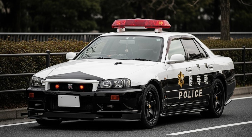 R34GT-Rセダンパトロールカー