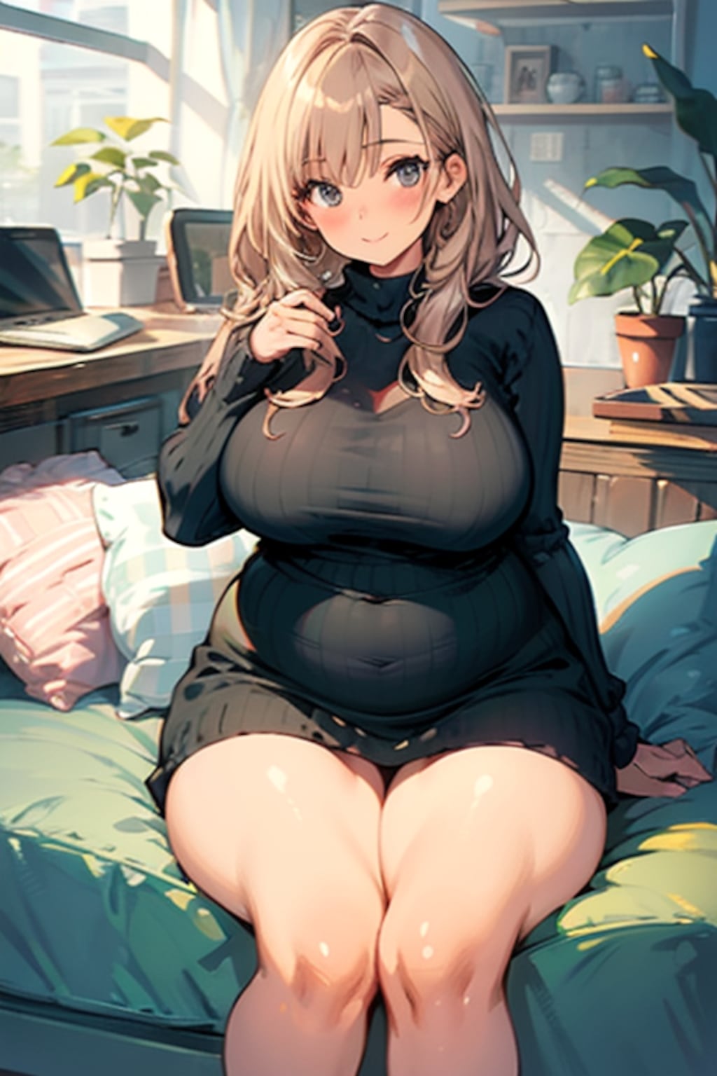 この服変かな
